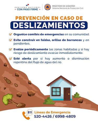 Lluvias intensas dejan más de 90 viviendas afectadas en varias provincias