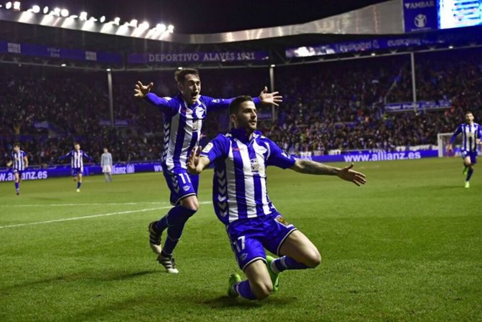 Alavés sorprende a Celta y será rival del Barça en final de Copa del Rey