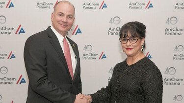 Jeannette Díaz Granados asume la presidencia de AmCham Panamá
