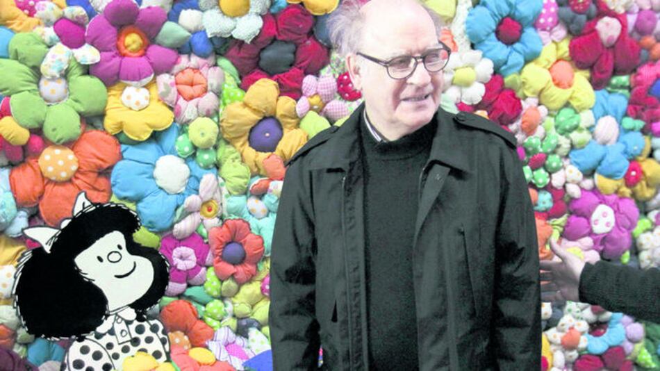 Quino recibe premio en Chile