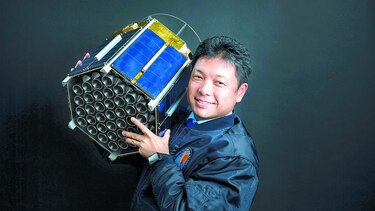 Un emprendedor busca recolectar la basura espacial