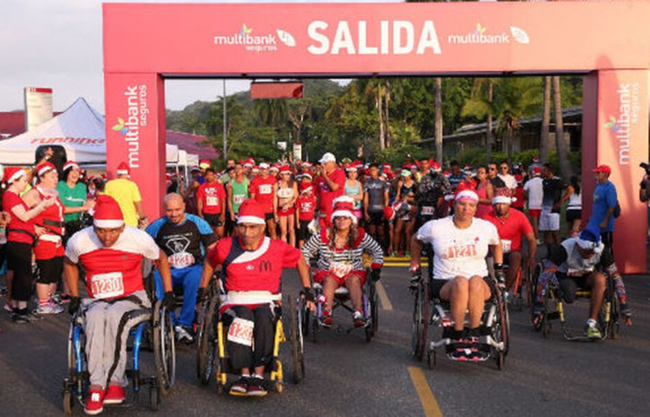 Santa Race, una carrera benéfica en Ciudad del Saber