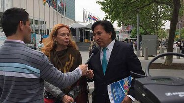 Expresidente Toledo, con orden de extradición en Perú, reaparece en Estados Unidos