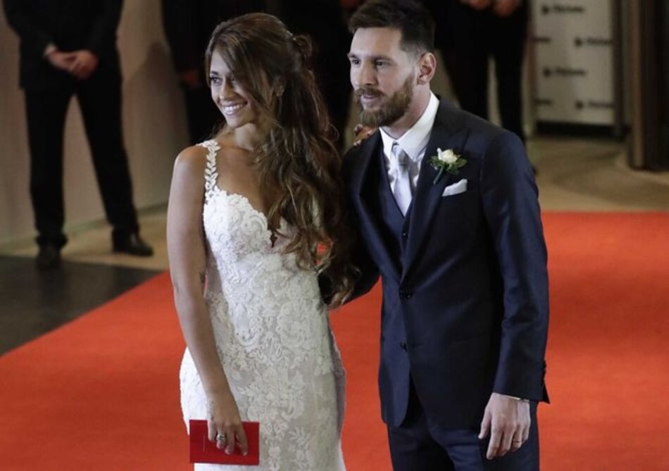 Invitados a boda de Messi donaron cerca de 14 mil dólares