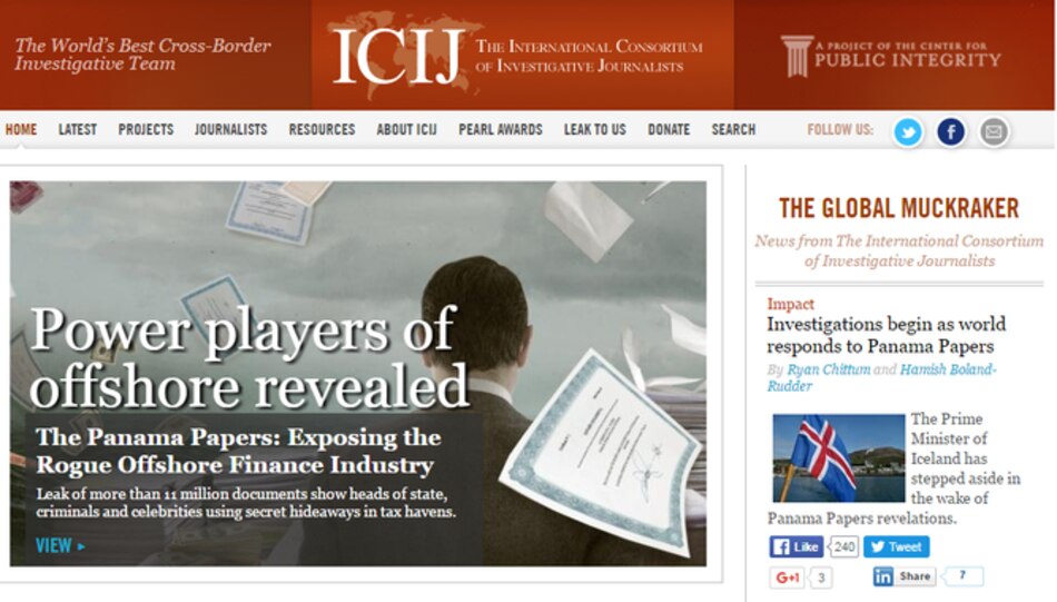 ICIJ niega lo que dice WikiLeaks