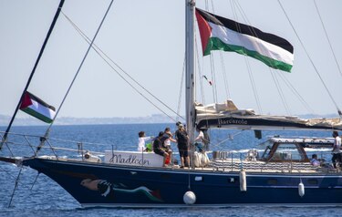 Flotilla de la Libertad: Voluntarios de Madleen fueron detenidos por fuerzas israelíes