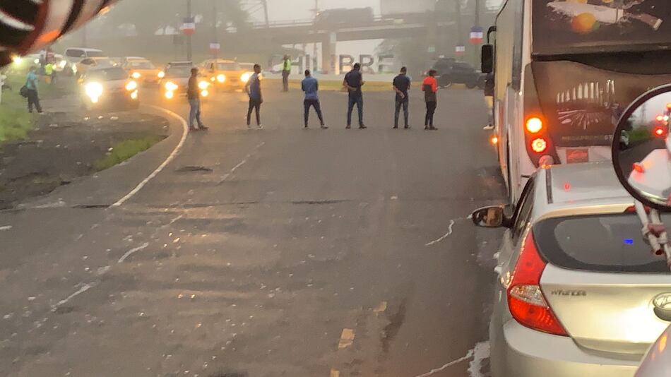 Varios aprehendidos en jornada de protestas en Colón