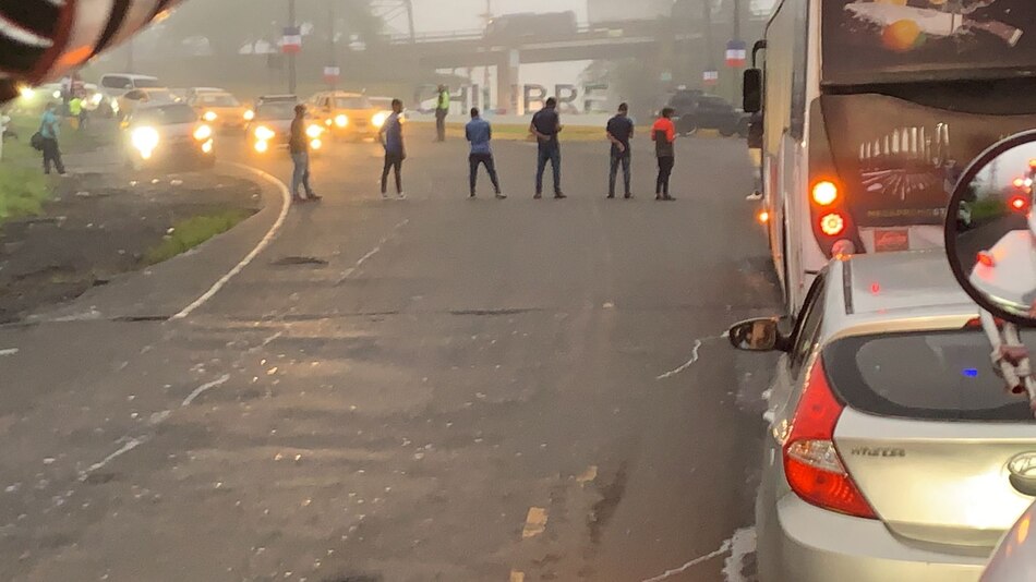 Varios aprehendidos en jornada de protestas en Colón