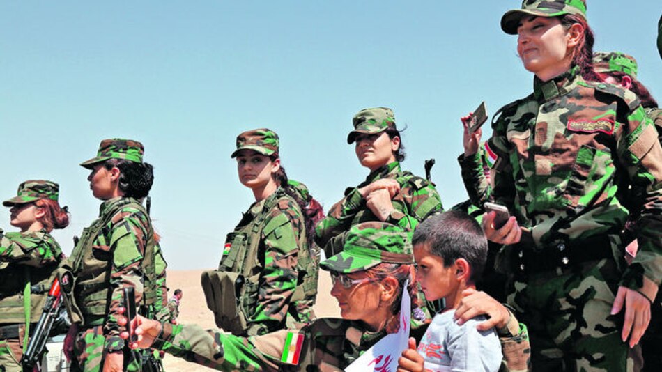 Peshmergas iraquíes recuperan pueblos de Mosul