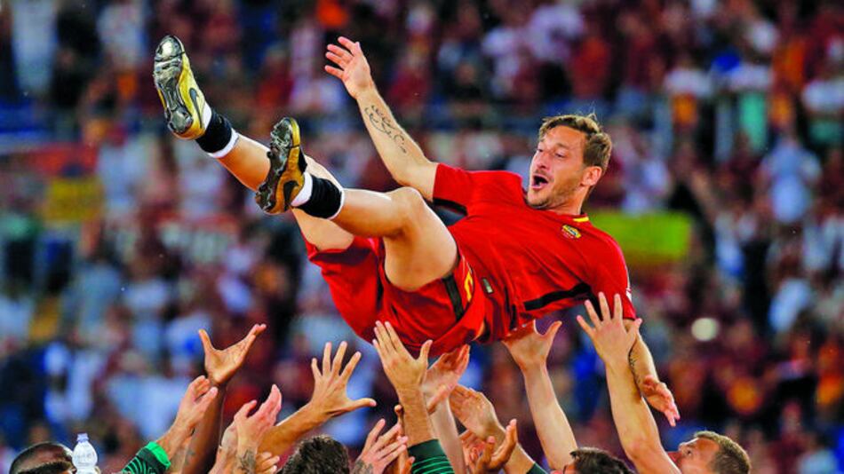 Francesco Totti se despide ganando