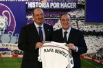 Real Madrid confirma a Rafael Benítez como nuevo técnico