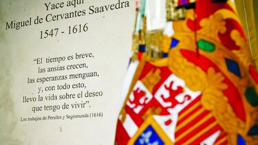 Cervantes descansa en paz