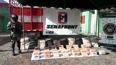 En zona fronteriza con Costa Rica se incautan de 359 kilos de cocaína