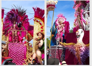 Carnavales 2026: el topón de La Villa de Los Santos deslumbra con lujo, color y rivalidad