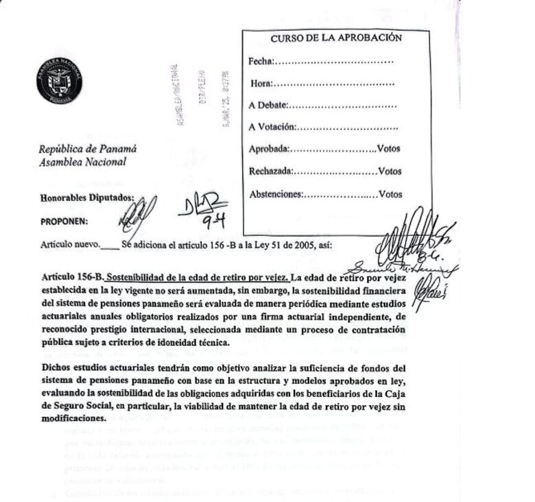 ¿Qué incluye la más reciente propuesta de modificación al proyecto de ley que reforma la CSS?