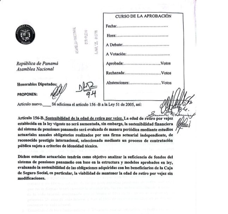 ¿Qué incluye la más reciente propuesta de modificación al proyecto de ley que reforma la CSS?