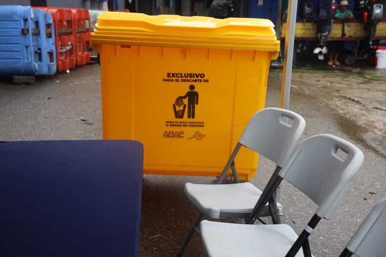 Autoridades marítimas desarrollan estrategia para retirar las redes fantasmas 