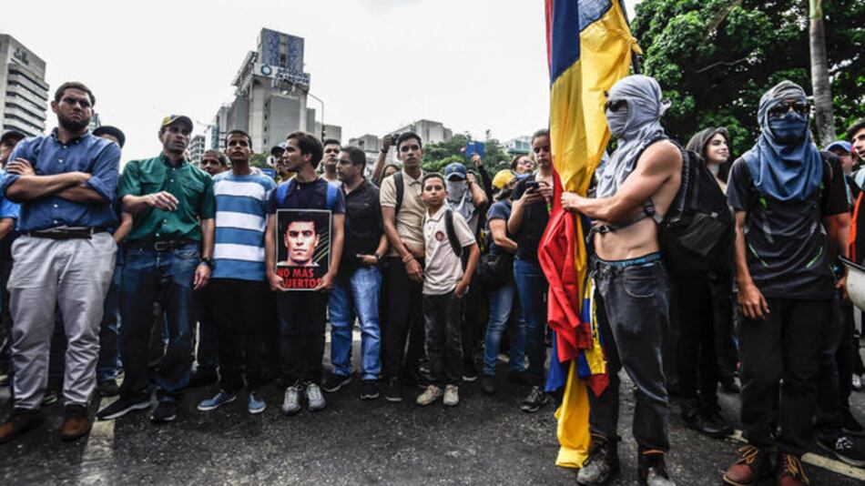 Venezuela: Marcha en reclamo de la libertad de presos políticos