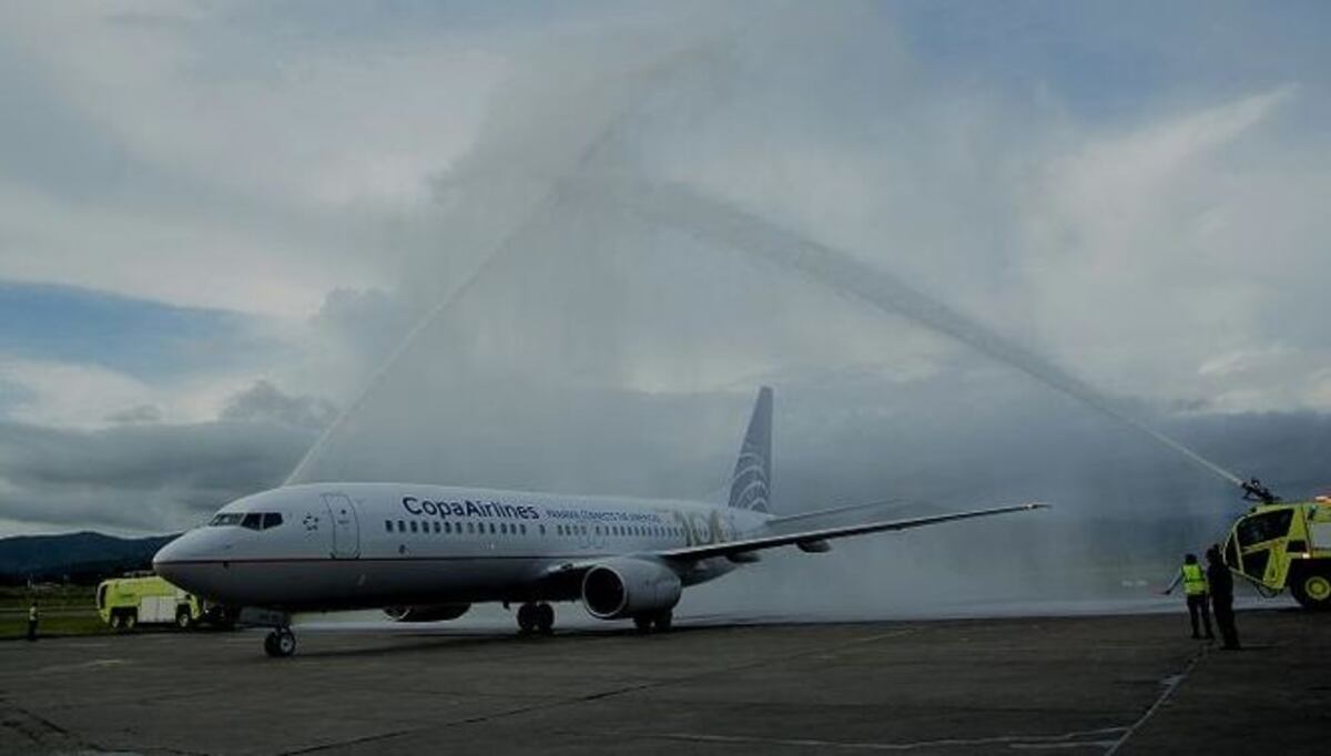 Aterriza en Panamá el avión número 100 de Copa Airlines