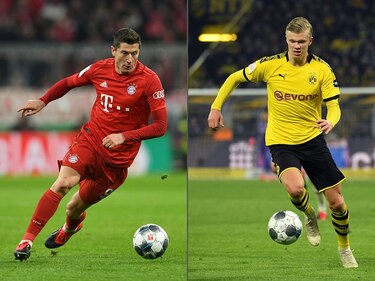 Haaland ante Lewandowski: el jugador de moda de la Bundesliga ante el goleador