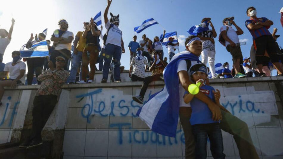 Marchan en Nicaragua para pedir libertad de presos políticos