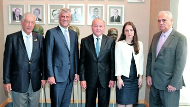 Presidente de Kosovo visita el Parlatino