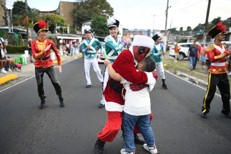 San Miguelito se llenó de espíritu navideño