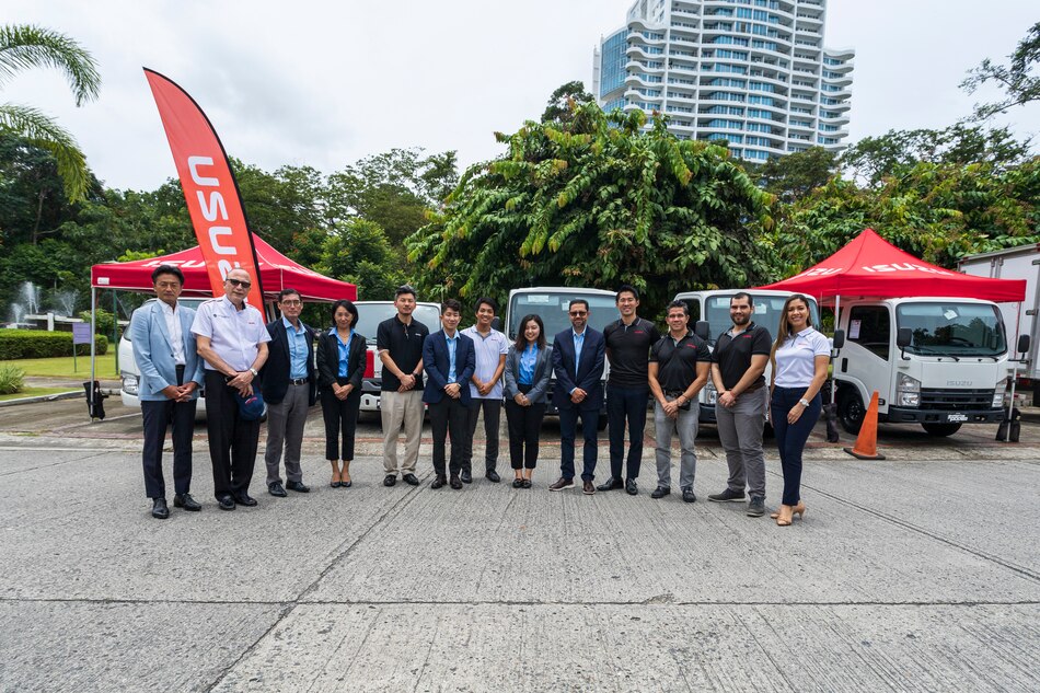 Presentación oficial de los nuevos Camiones Isuzu Empresas Melo, S.A.
