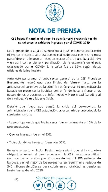 Coronavirus fulmina sistema de pensiones