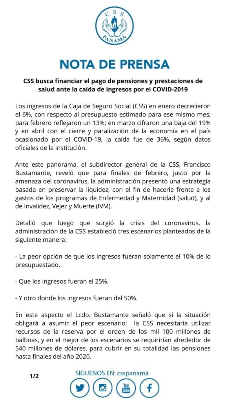 Coronavirus fulmina sistema de pensiones