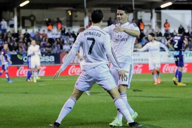 Liga Española: Real Madrid consolida su liderato con goleada en Eibar