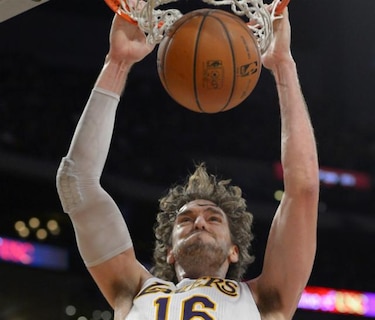 Pau Gasol sufre esguince leve en el tobillo izquierdo
