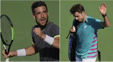 Wawrinka, eliminado en Dubái