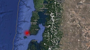 Sismo de 7.7 sacude el sur de Chile
