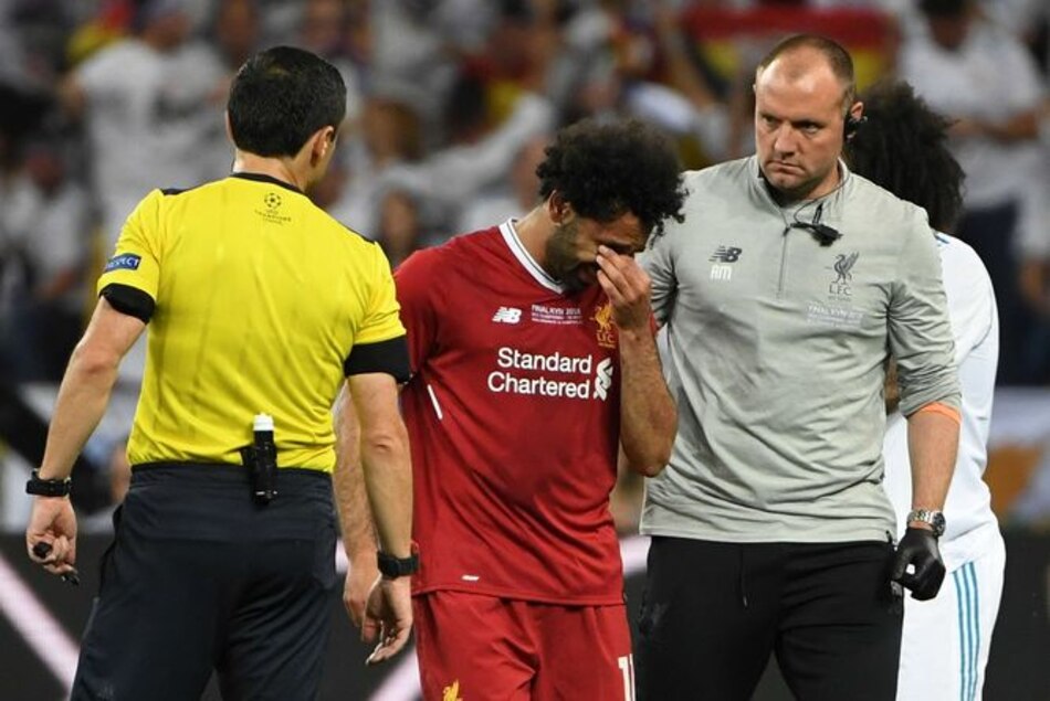 Jürgen Klopp habla de una 'lesión seria' la sufrida por Mohamed Salah