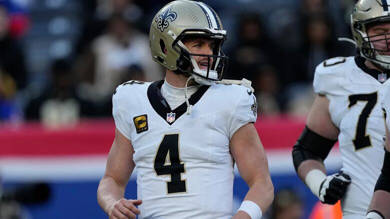 Derek Carr, quarterback de Saints, se retira a los 34 años por una lesión en el hombro