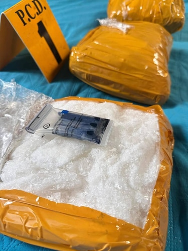 Histórico decomiso de metanfetamina en Costa Rica