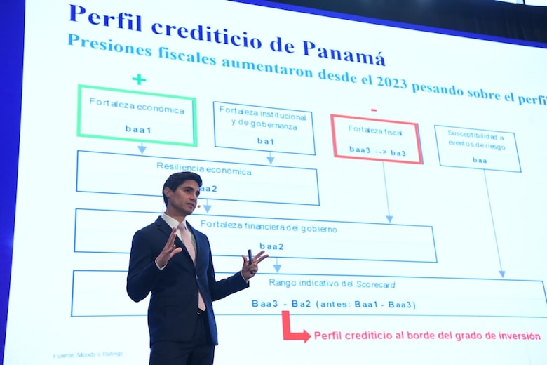 Moody’s advierte que Panamá está al filo de quedarse sin grado de inversión por el manejo de la deuda
