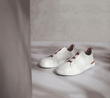 Zegna Su Misura: Personaliza los sneakers Triple Stitch