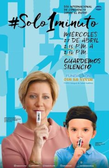 Un minuto de silencio para contrarrestar el ruido