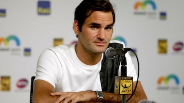 Roger Federer se retira del Masters 1000 de Miami
