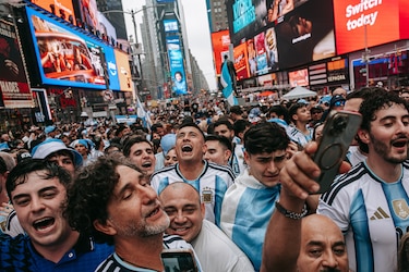 Goleada lingüística en la final de Nueva York