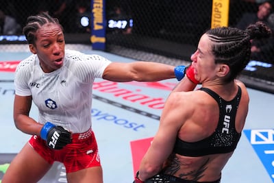 Joselyne Edwards se adueña del tercer lugar del ránking de peso gallo de la UFC