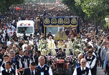 Virgen de Zapopan celebra primera romería como patrimonio de la humanidad