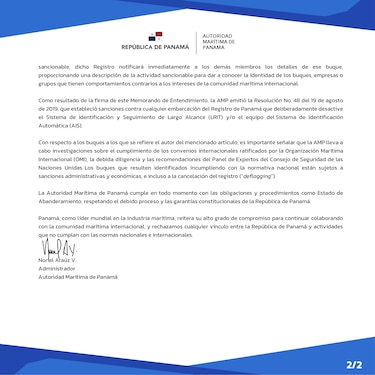 Denuncian la conexión Irán-Panamá en buques petroleros