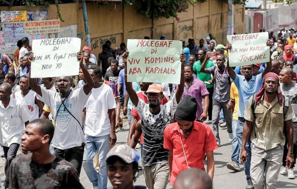Haití: miles de manifestantes exigen la renuncia del presidente Moise