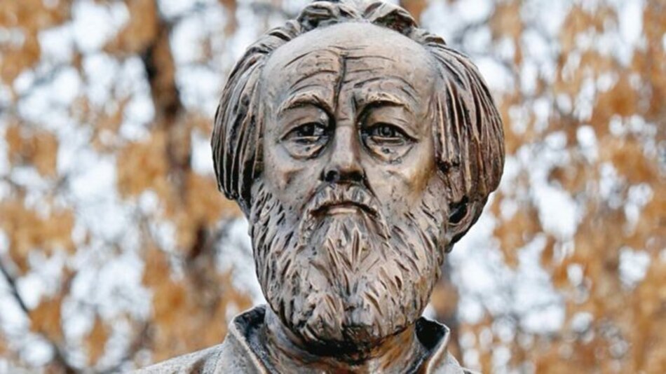 Un monumento a Solzhenitsyn, inaugurado por su centenario
