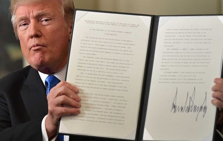 La decisión de Trump sobre Jerusalén suscita una ola de críticas internacionales