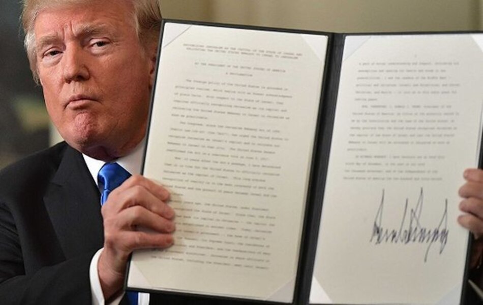 La decisión de Trump sobre Jerusalén suscita una ola de críticas internacionales