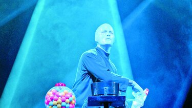 Mente abierta para Blue Man